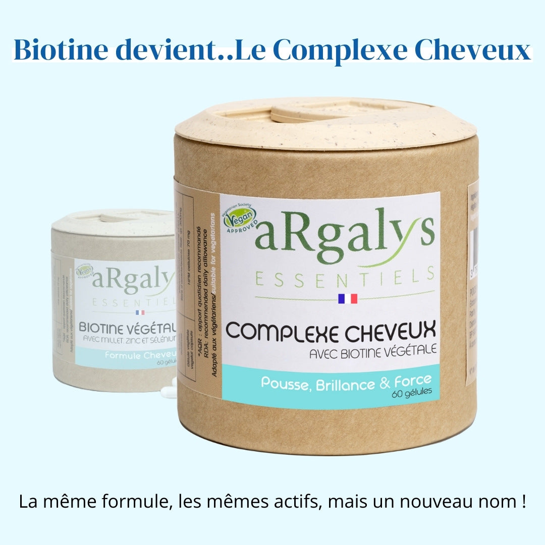 Complexe cheveux avec Biotine